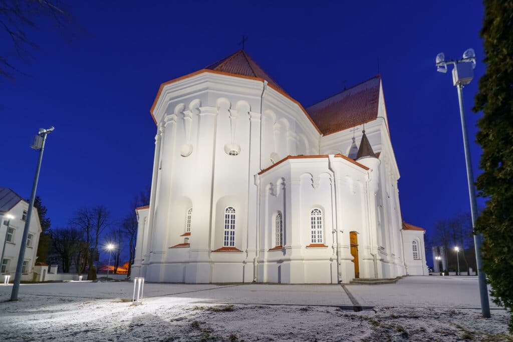 architecturale verlichting Cleary met Lira Lighting - kerkgebouw